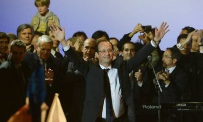 French President-Elect Francois Hollande