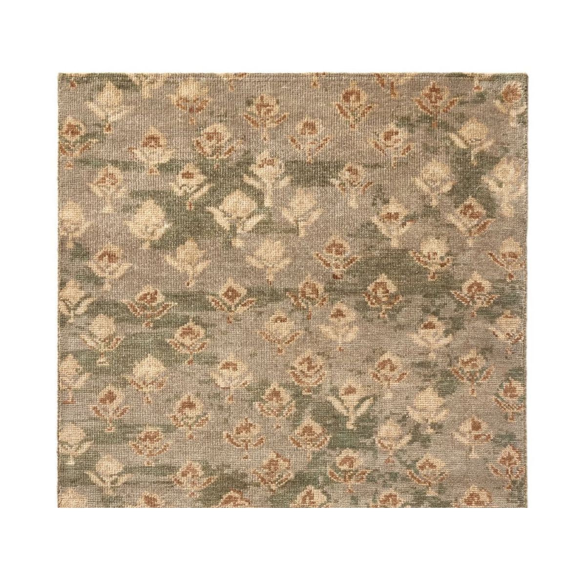 Poppy Hand-Knotted Wool Rug
