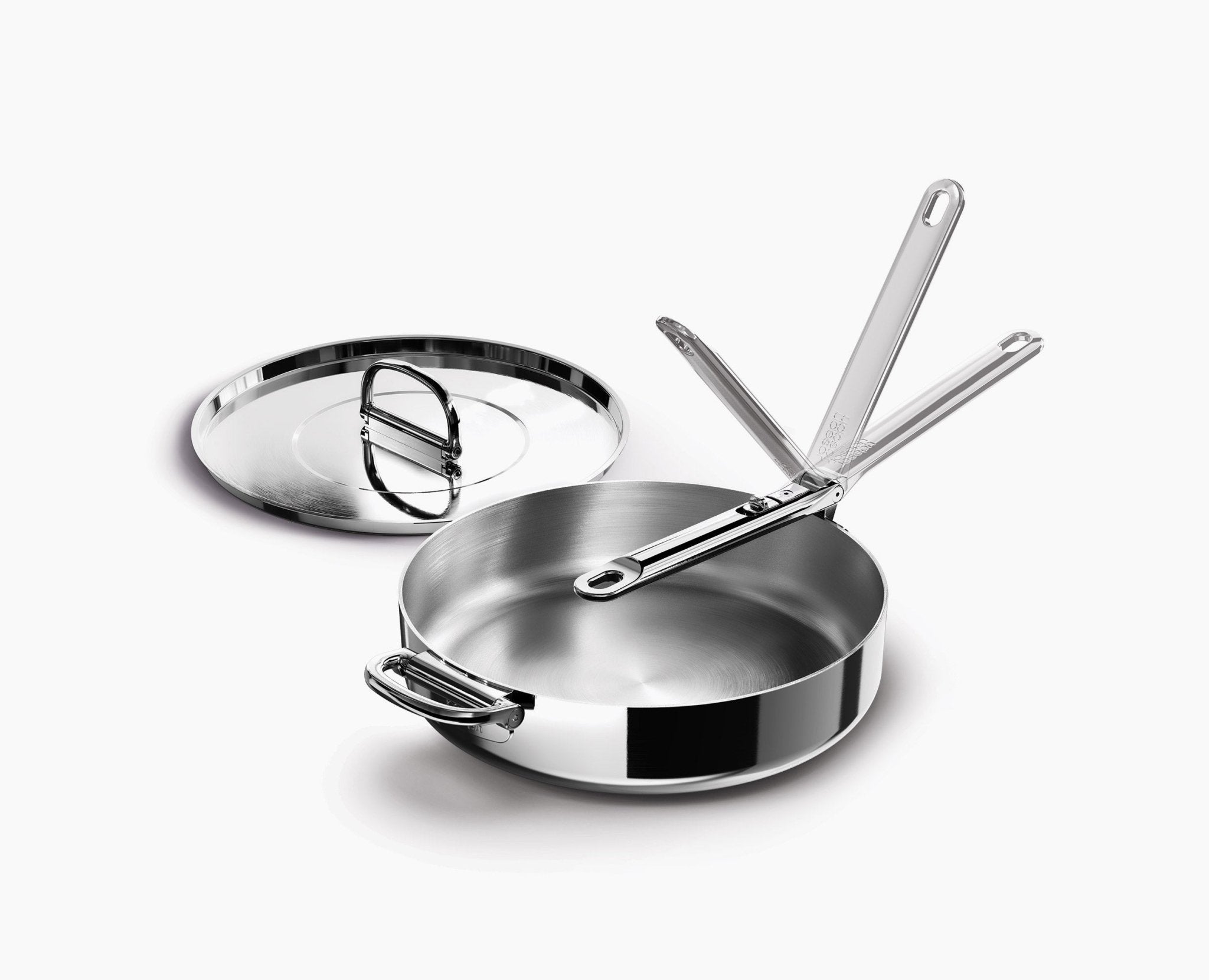 Space Steel Folding Handle 3.5qt. Saut&amp;eacute; Pan &amp;amp; Lid