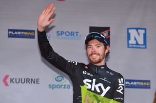 Luke Rowe (Team Sky) was third at Kurrne