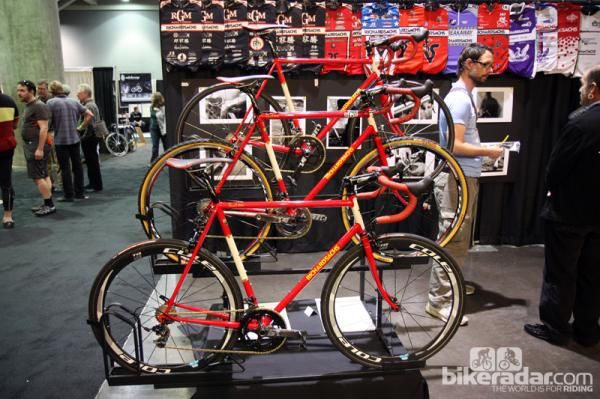 Richard Sachs continues to impress at NAHBS with his timeless steel race bikes.