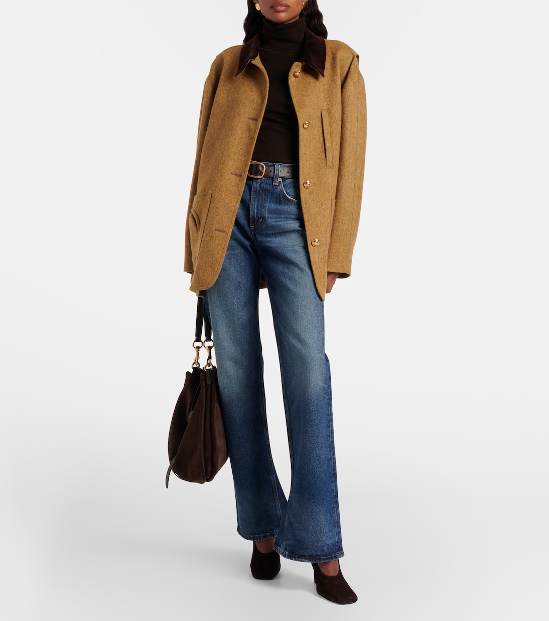 Kick Boot Bootcut Jeans in Blue - Agolde