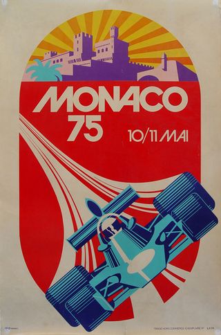 Poster design: Monaco 75