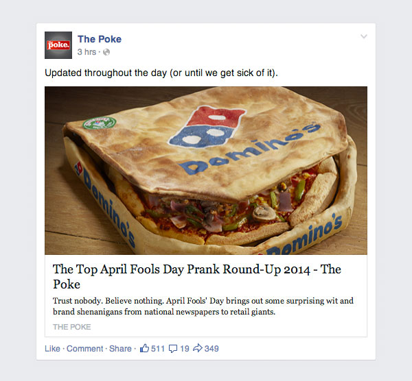 Facebook uses Open Graph to gather information about your content