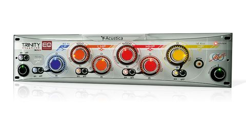 Acustica Audio won't specify the module the Trinity EQ is based on - our money is on a Trident or Neve unit