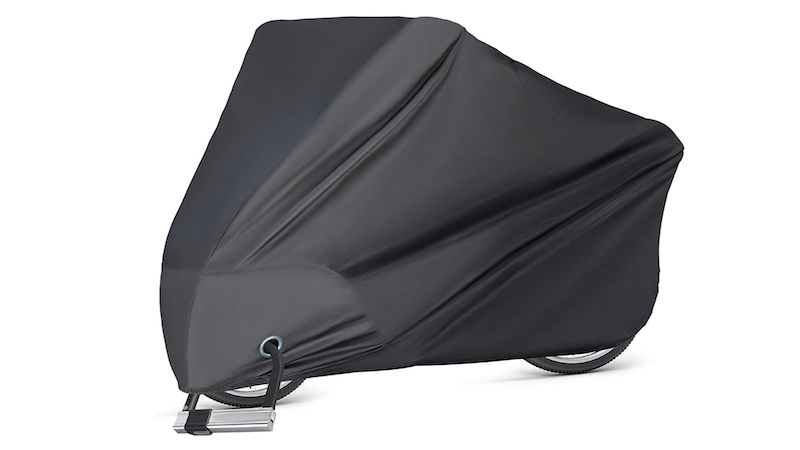 Puroma bike cover on bicycles