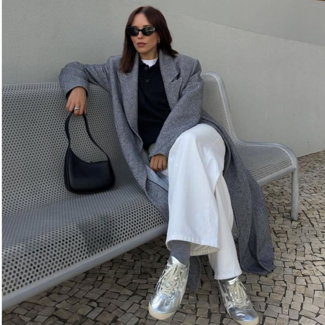 7 elegant trainer outfits prove that the cool-girl staple is so much more than just practical