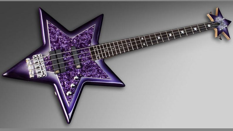 Bootsy Collins Space Bass complete with "Special" purple Bootsy finish