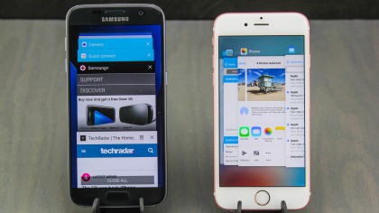 Samsung Galaxy S7 vs iPhone 6S