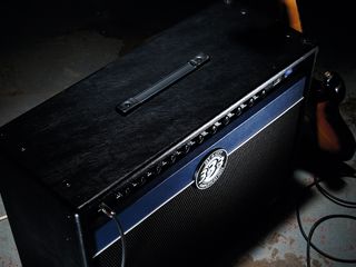 This amp is a hefty one.