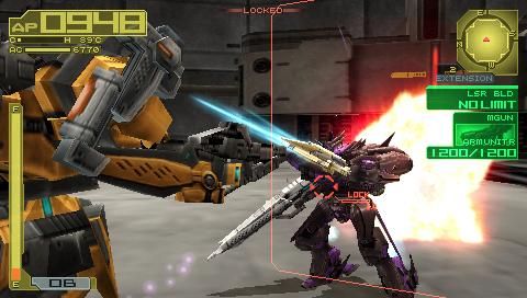 Armored Core 3 Portable Review - Gaming Nexus