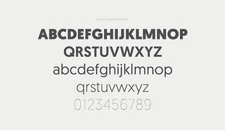 Free font: Geomanist