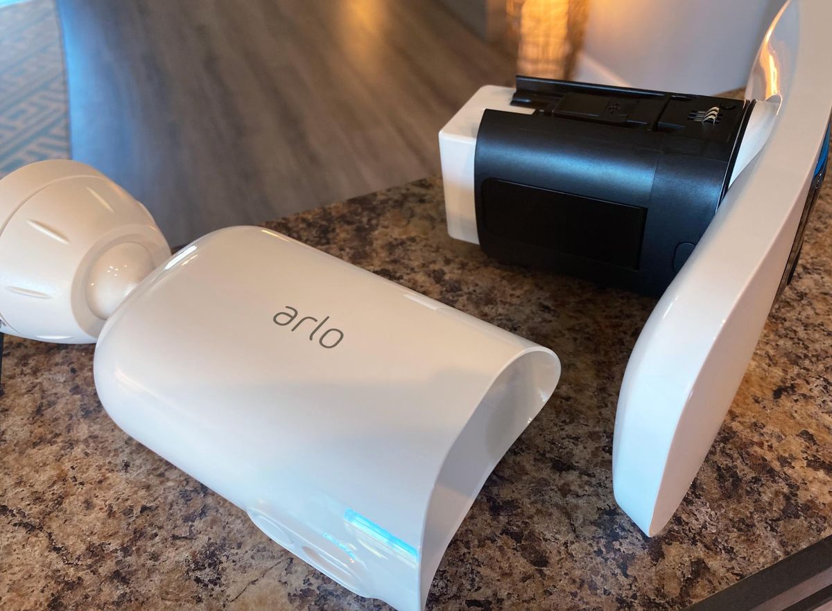 Arlo Pro 3 Floodlight Camera Review Disassembled