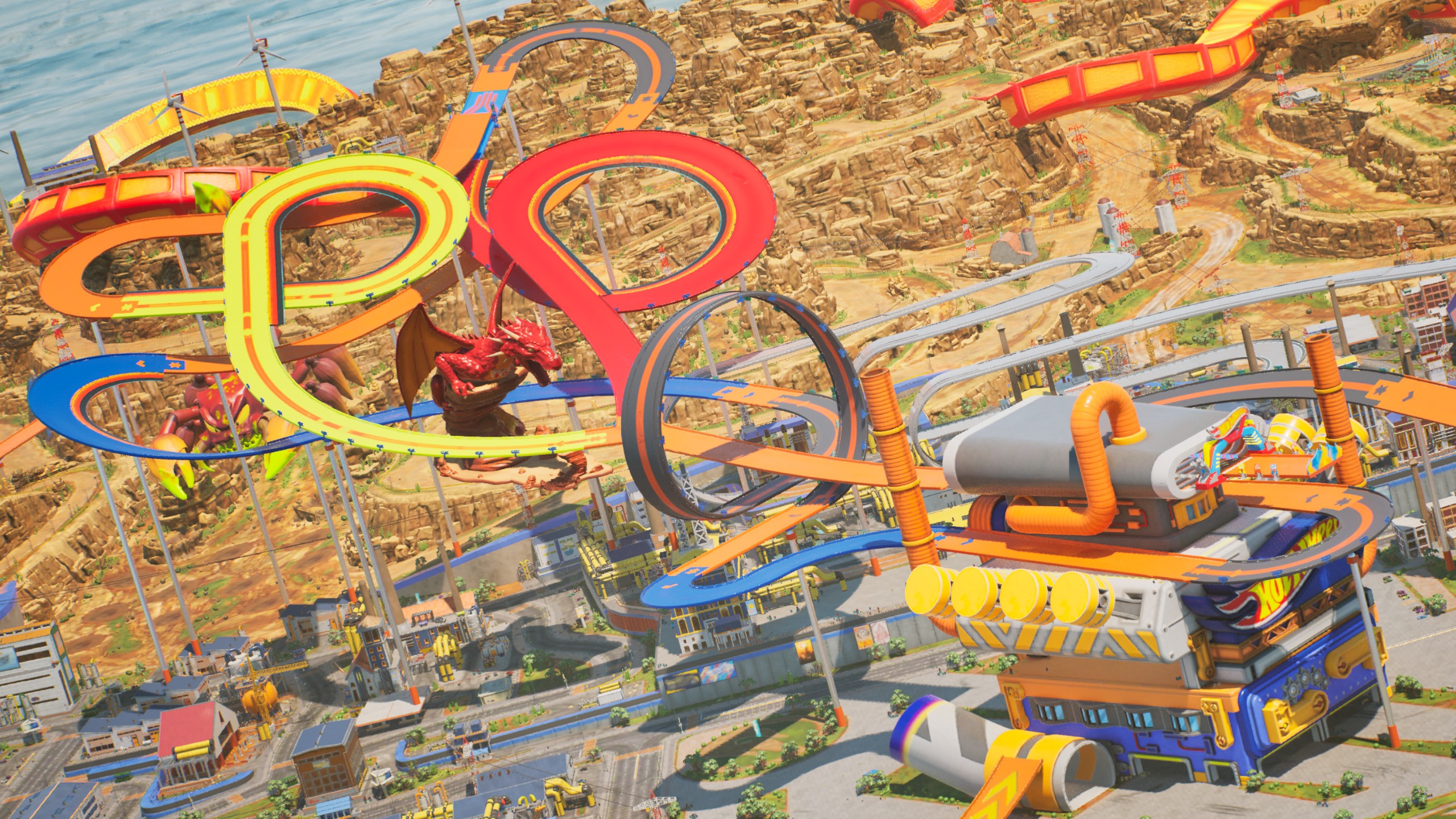 A screenshot for Hot Wheels Infinite Rush