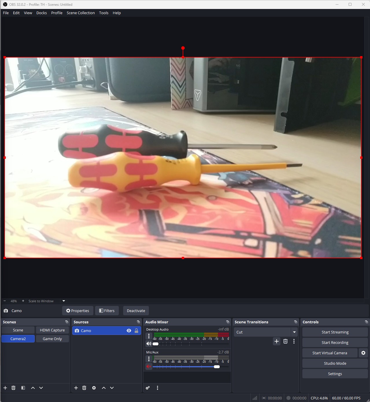 Android Smartphone as a Webcam