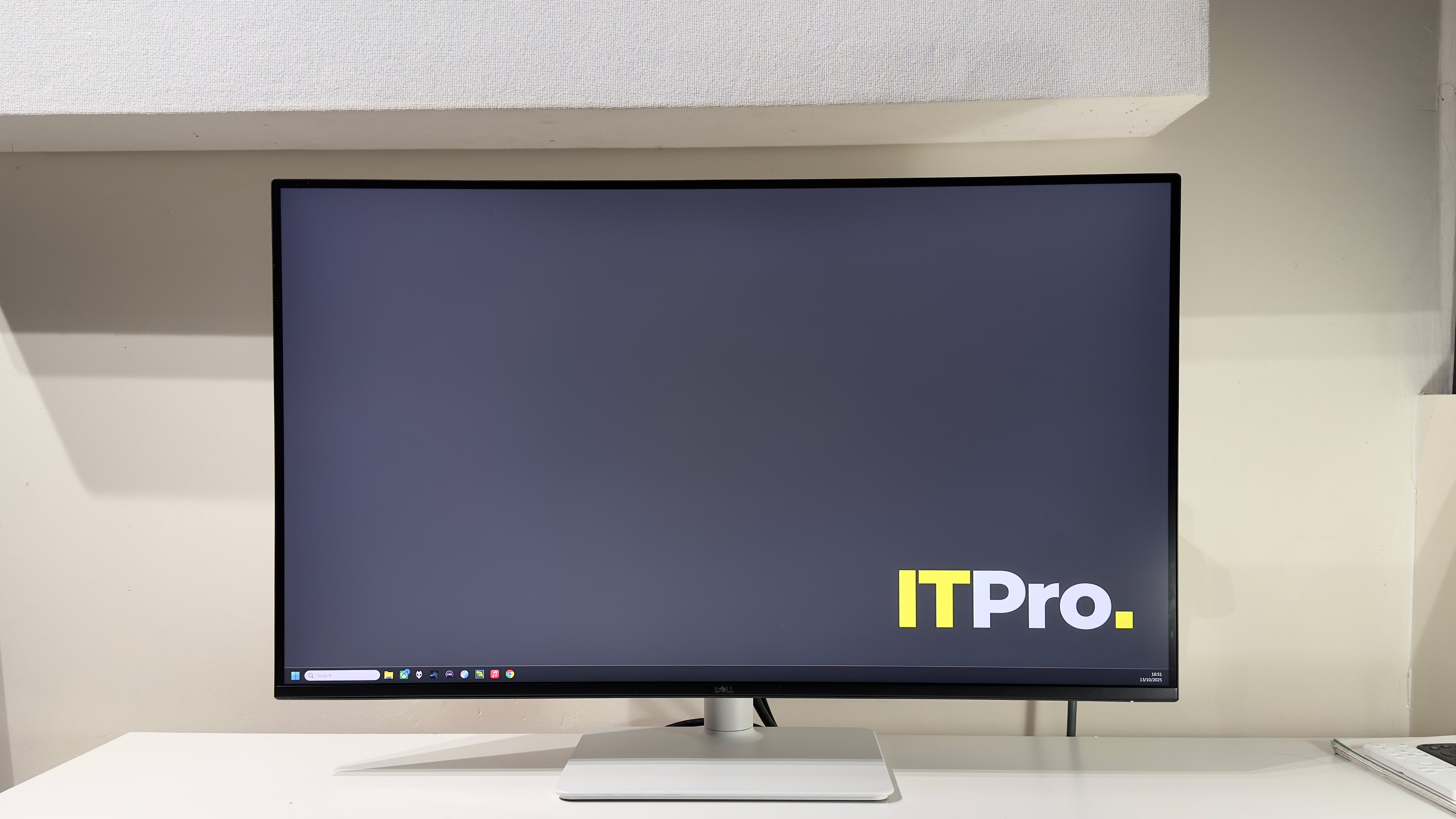 The Dell 32 Plus S3225QS on a desk