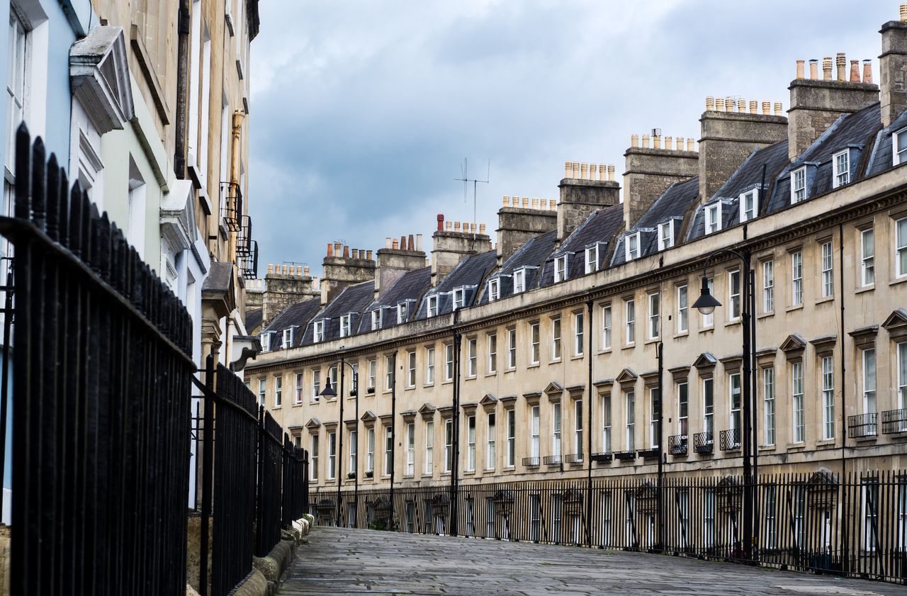 row of houses