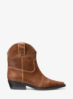 Michael Michael Kors, Noemie Distressed Leather Boots