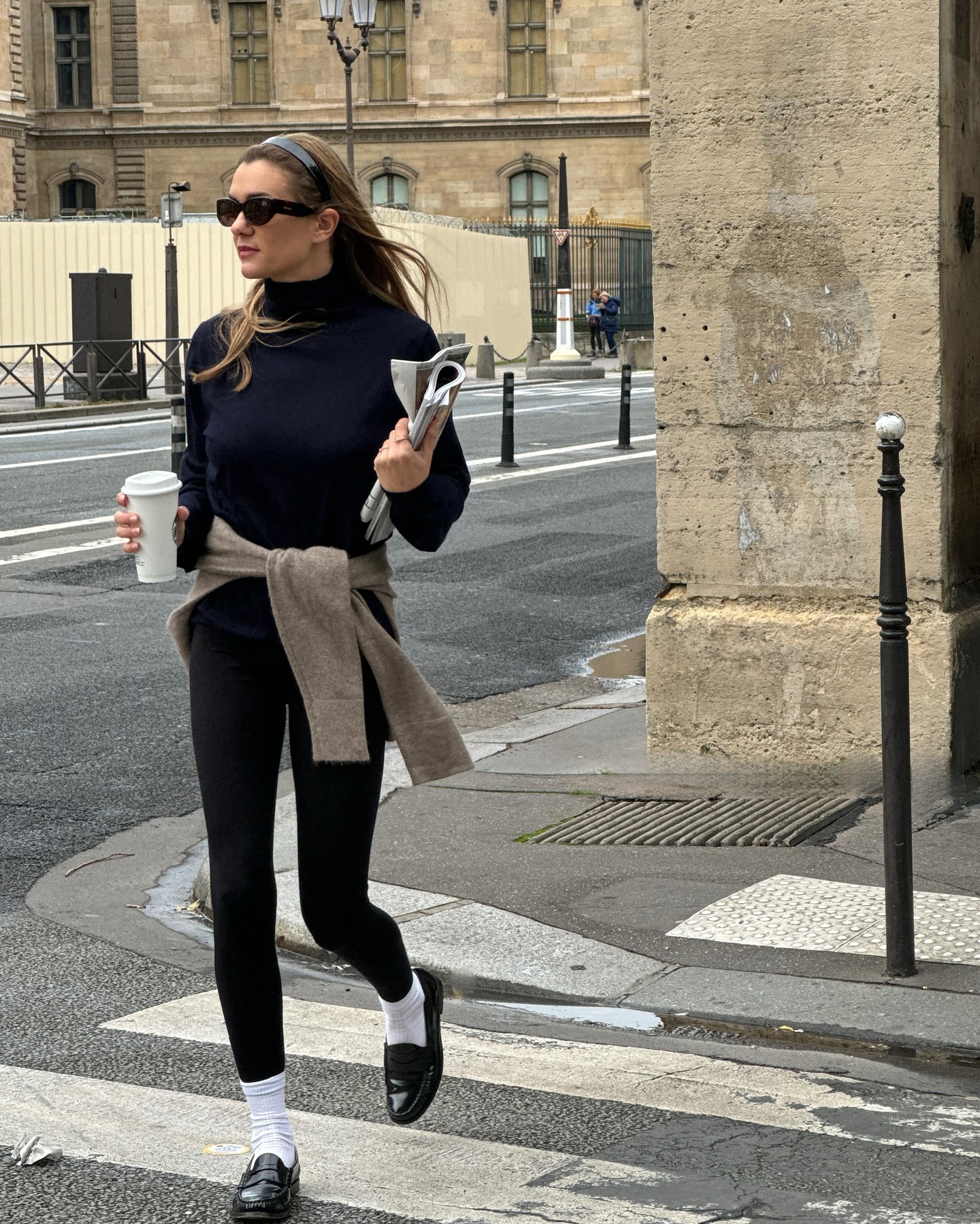 How French women style leggings