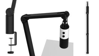Press images of the NZXT Capsule Boom Arm