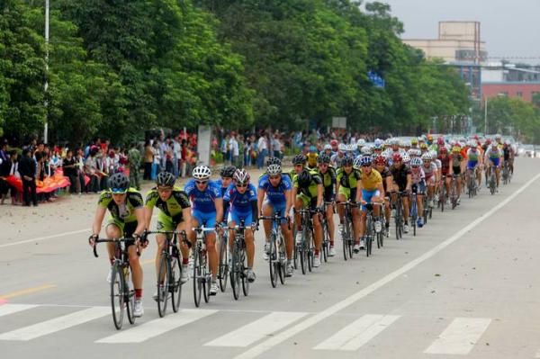 Alexey Shchebelin (Russia) leads the peloton up the KOM.