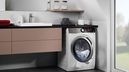 the best washer dryer in a utility room