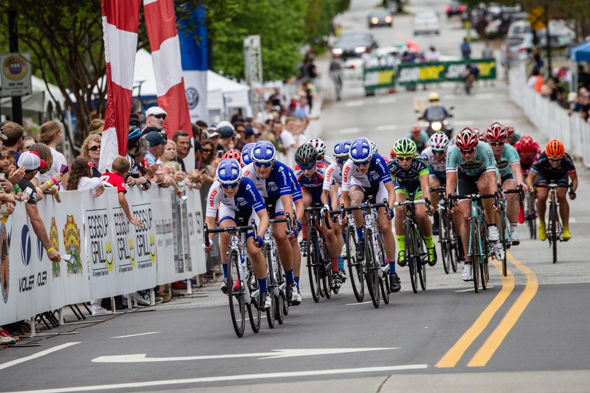 UnitedHealthcare comes to the front on the final laps