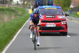 Paris-Roubaix Femmes LIVE: Rosa Kl&ouml;ser is the sole breakaway rider ahead of the first cobbled sector