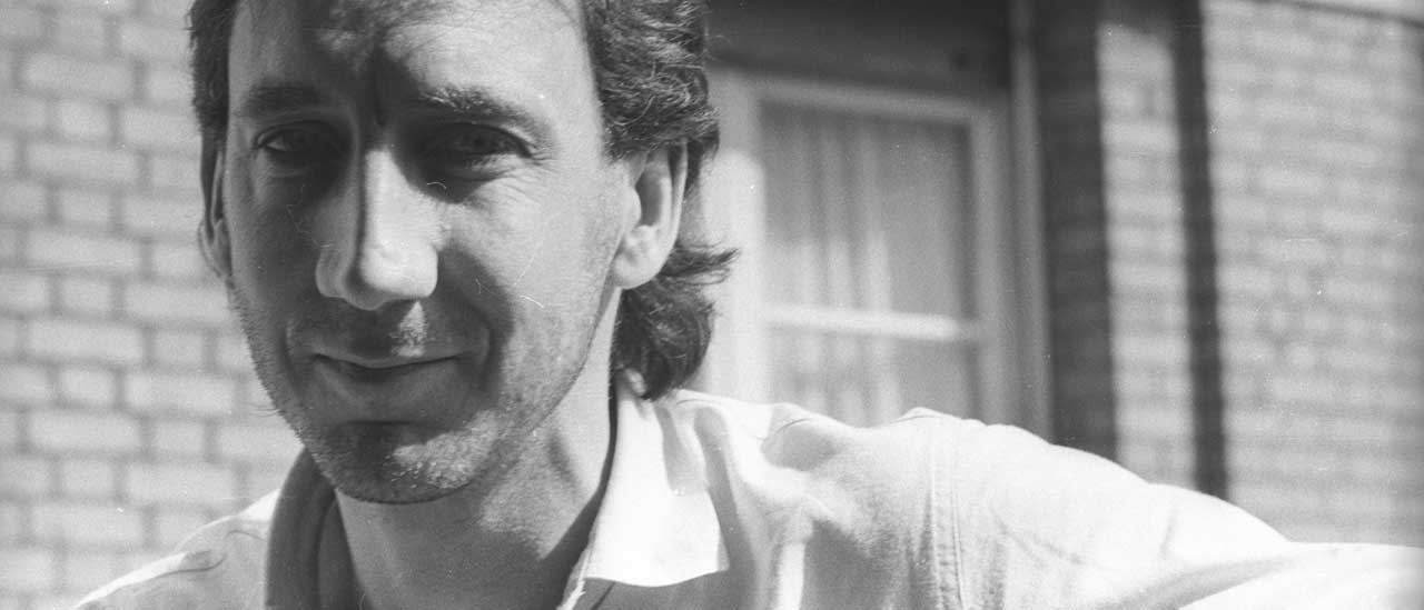 Pete Townshend headshot, 1980