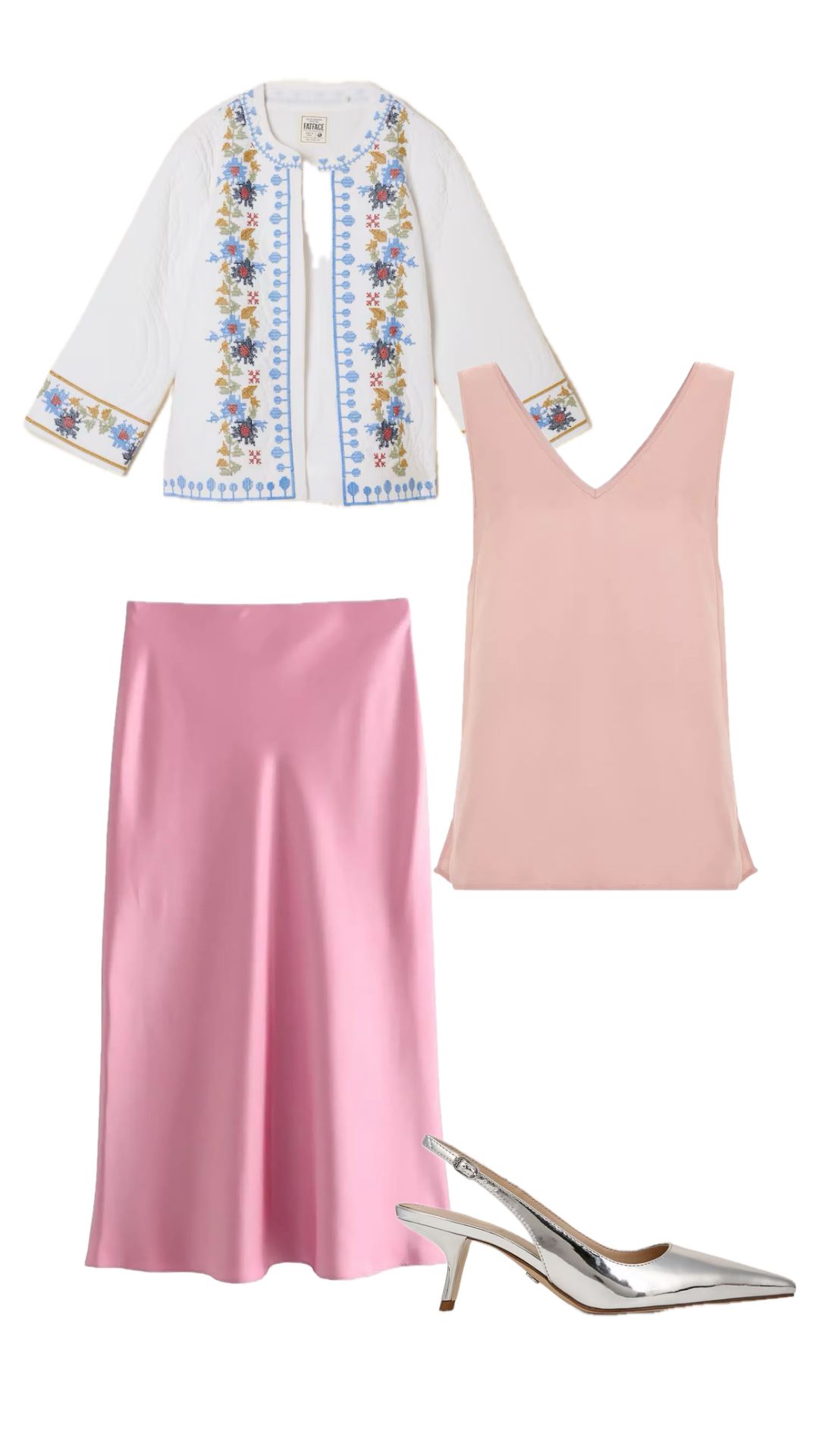 an outfit built around the fatface jacket