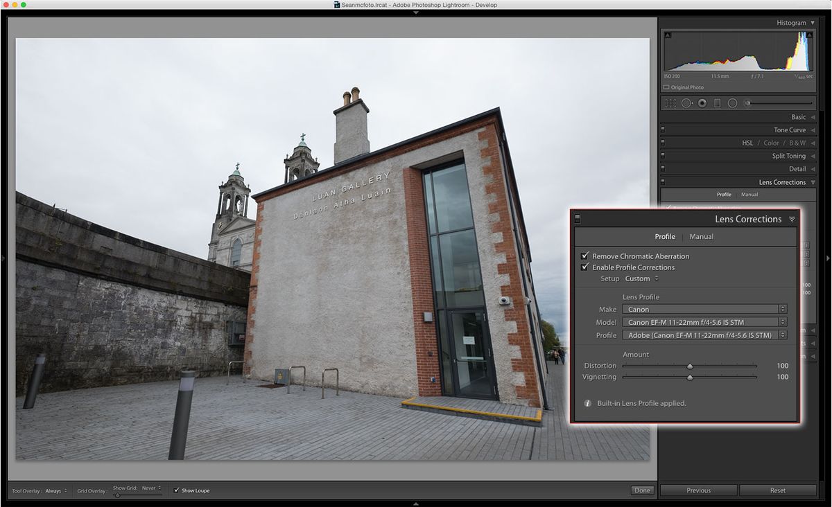 Lightroom series part 21 Correcting lens and perspective distortions