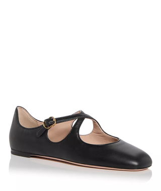 Bally Ballyrina Criss Cross Ballet Flats