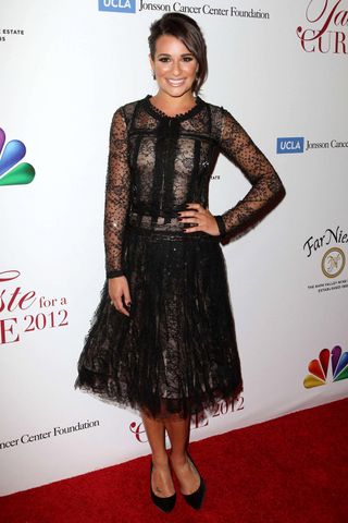 Lea Michele At The Taste For Cure Gala