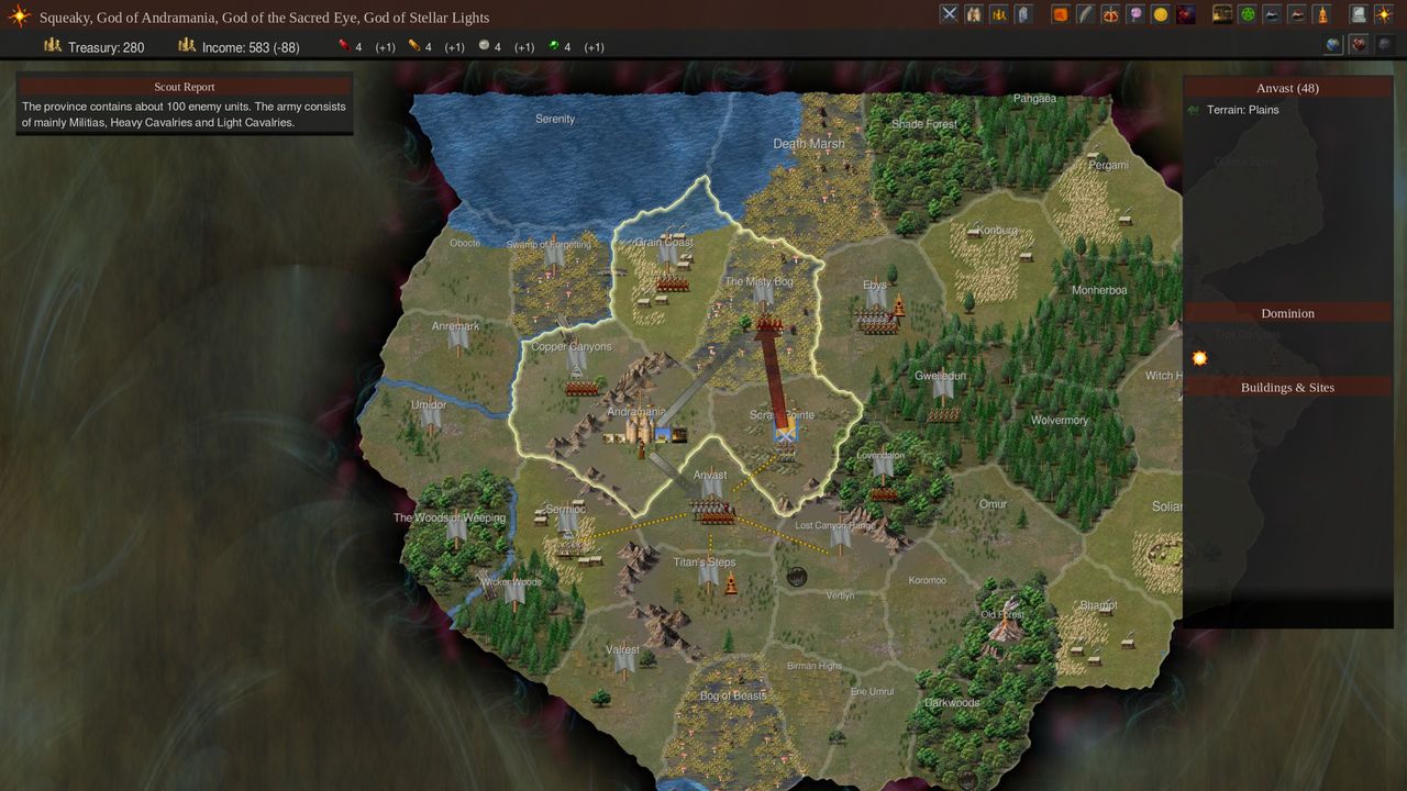 Dominions 6 strategy game