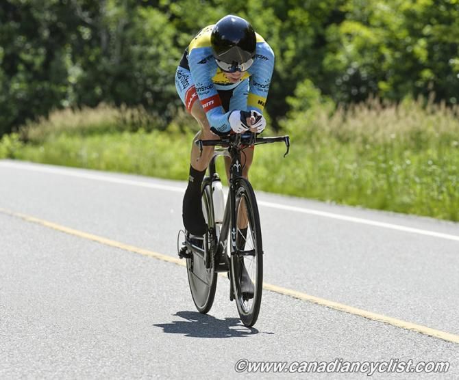 Kristofer Dahl (Team SmartStop) was the top U23 rider