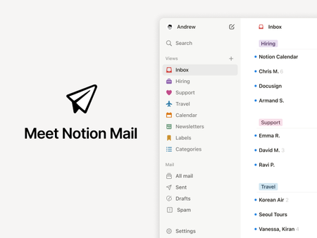 Notion Mail image