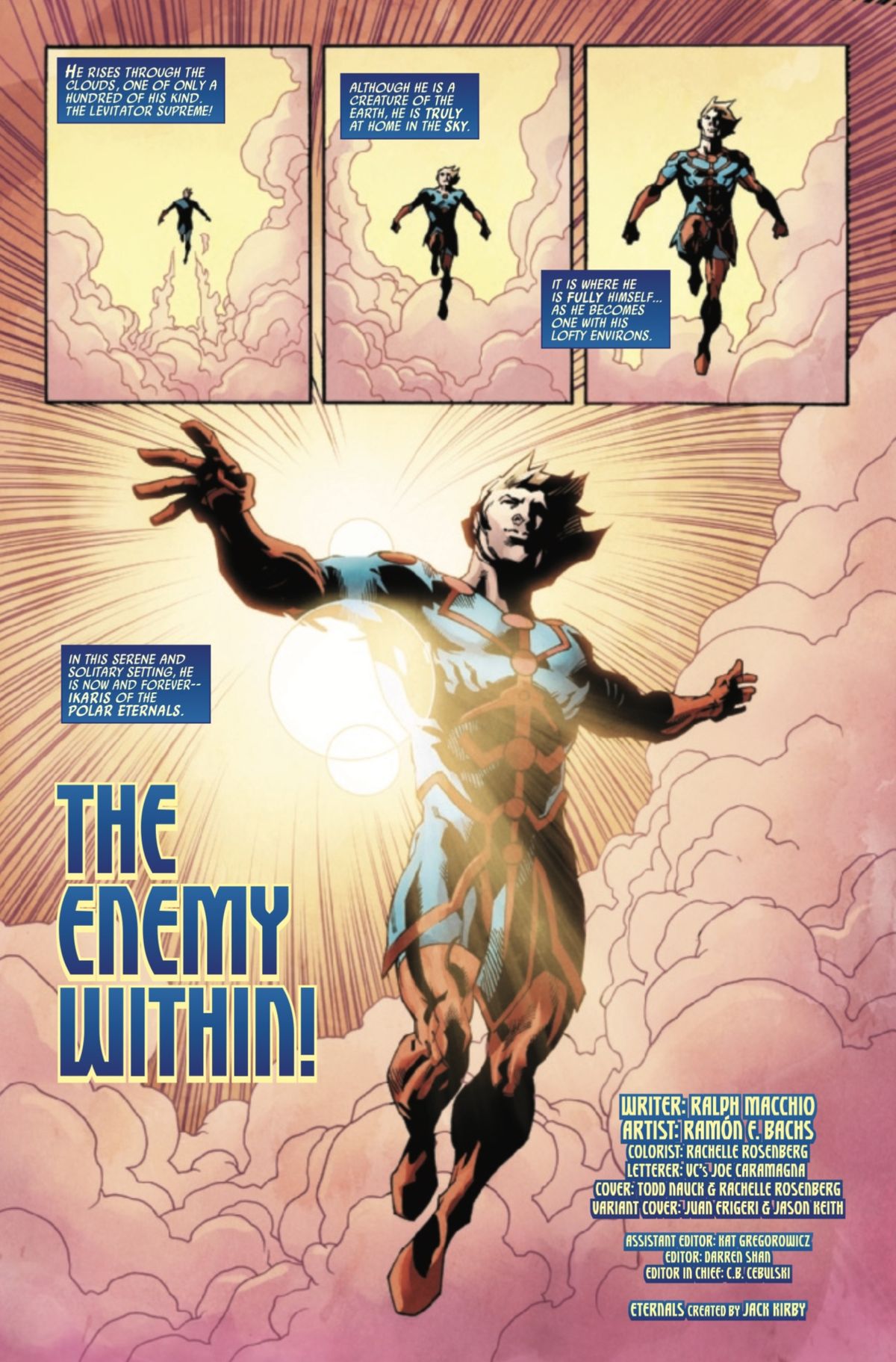 page from Eternals Forever #1