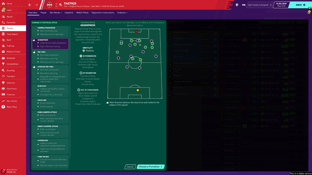 Football Manager 2020 Tactics: The Best FM20 Tactics For Every Level Of ...