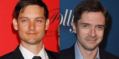 Tobey Maguire and Topher Grace