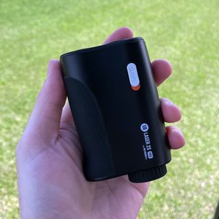 GolfBuddy Laser 2S pro in hand