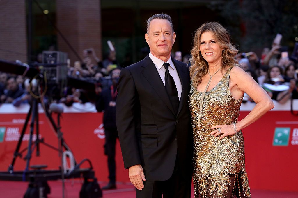 Tom Hanks and Rita Wilson.