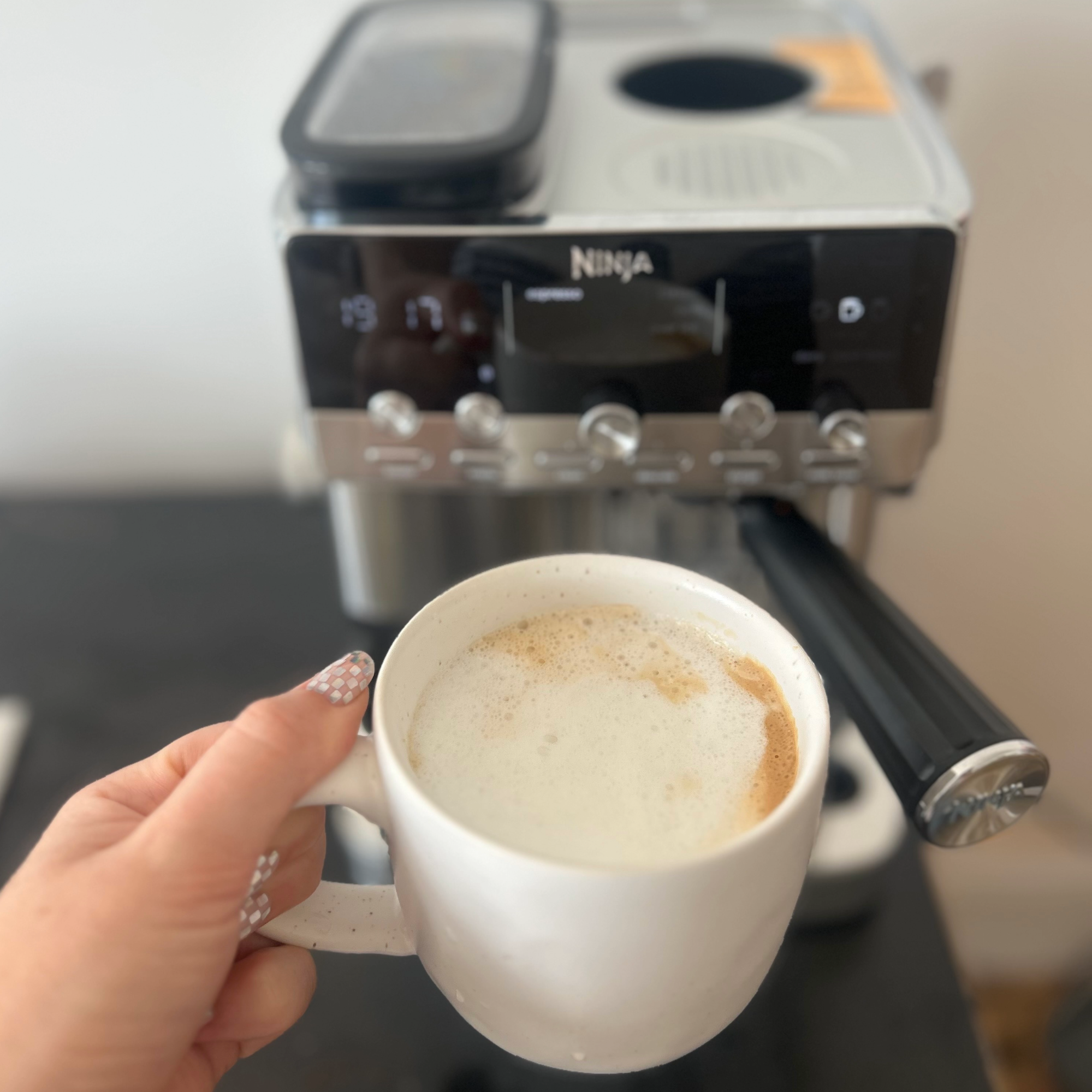 Ninja luxe cafe mini testing