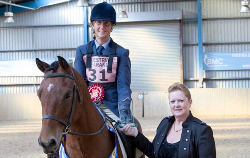 Birthday luck: Julia Woods wins Section A on her Birthday
