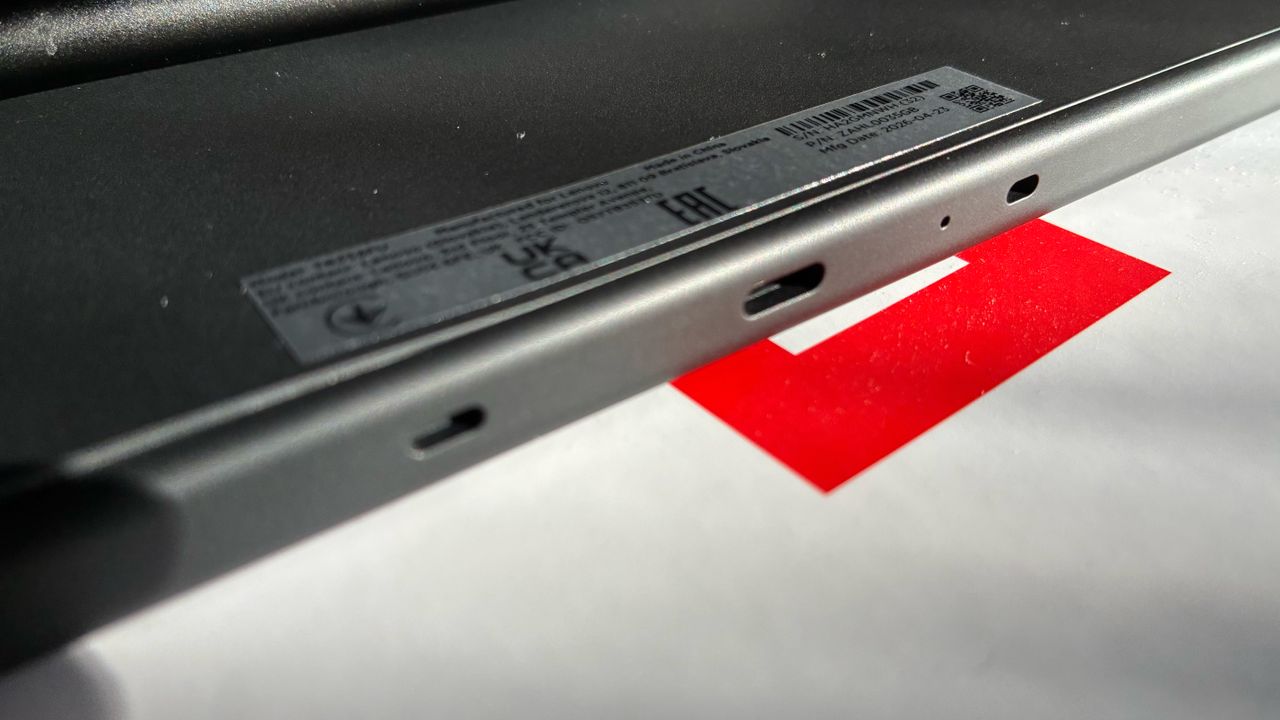 The Lenovo Think Tab X11 on a desk