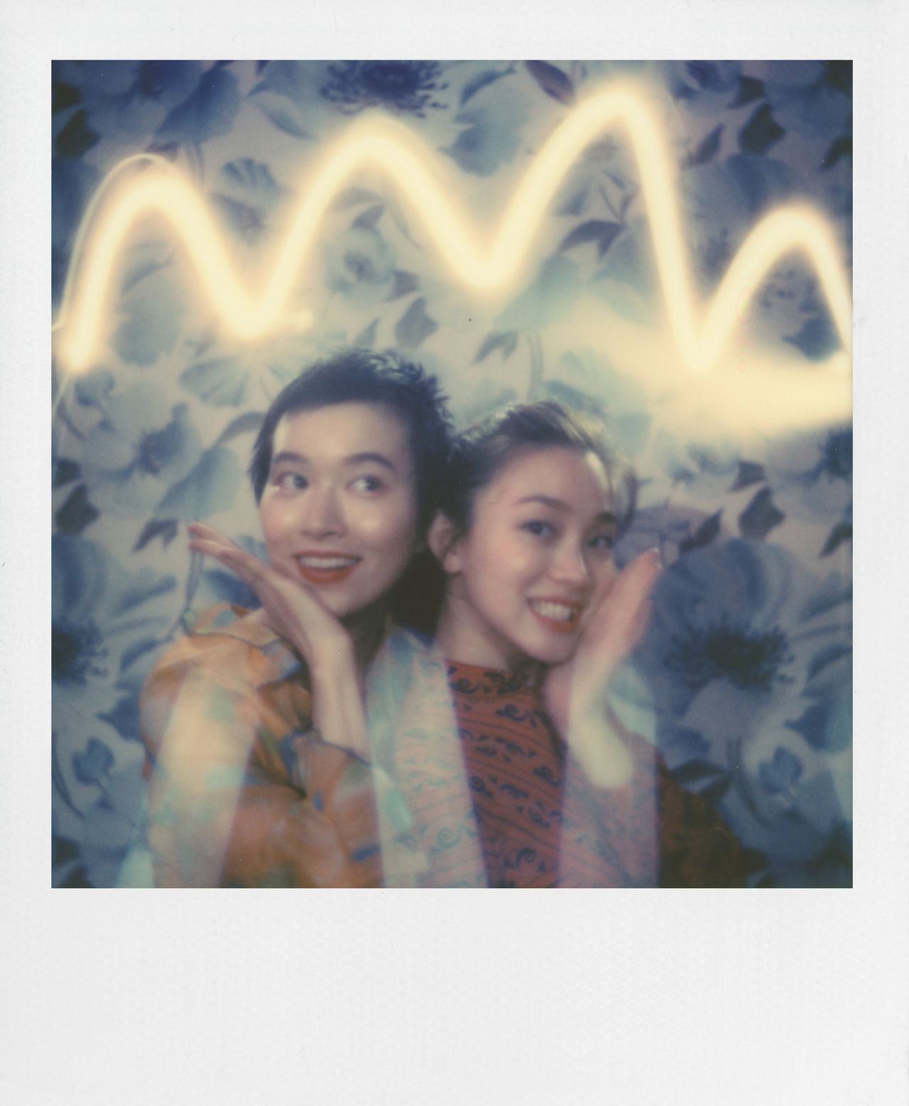 Polaroid OneStep+: Sample photo using Light Painting feature
