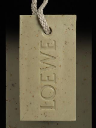 Loewe solid soap bar on a rope