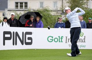 Leona Maguire in action at the 2011 Ping Junior Solheim Cup