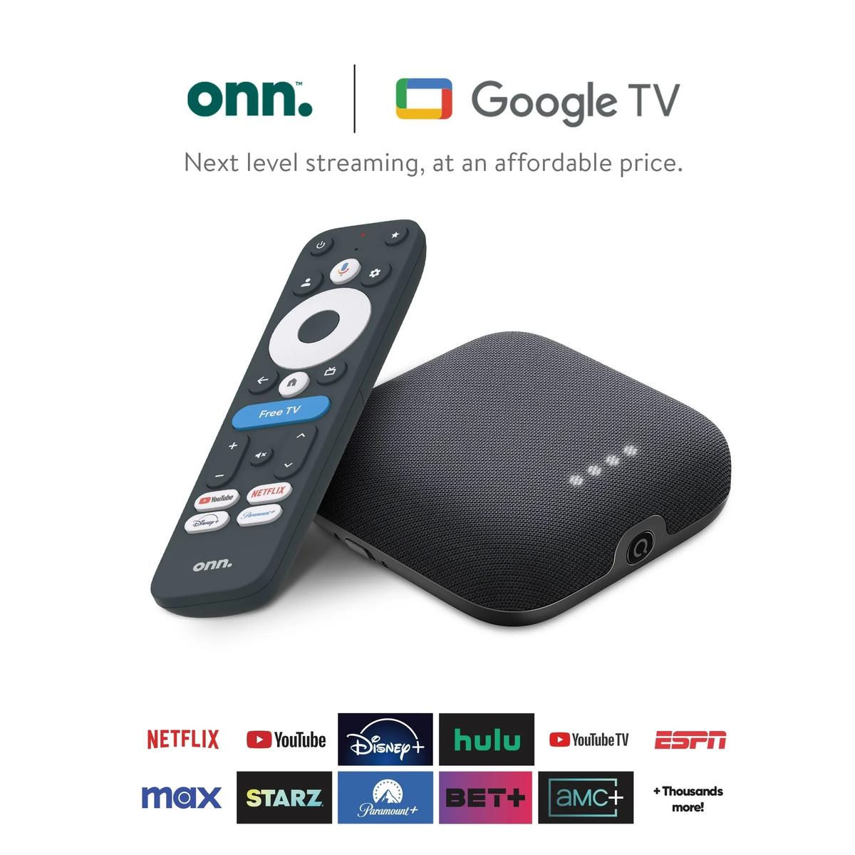 Walmart Onn 4K streaming device