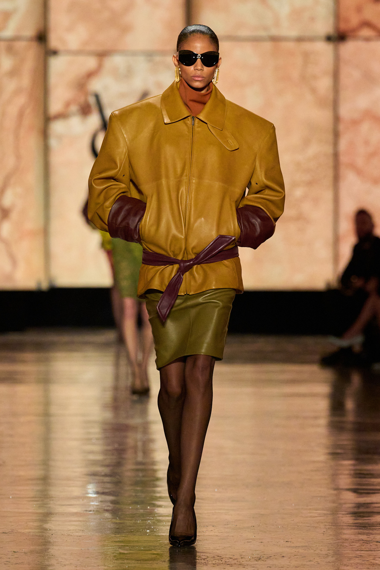 fall winter 2025 runway, saint laurent