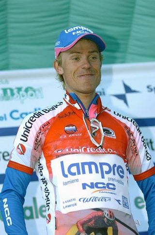 Damiano Cunego (Lampre-NGC) has reason to smile